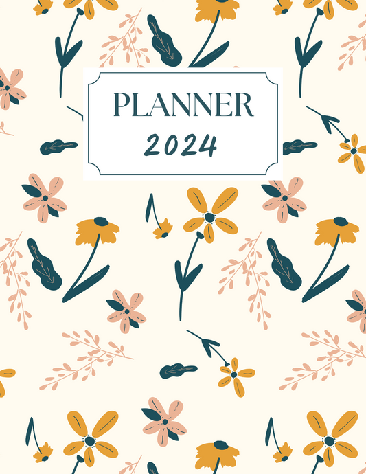 Floral Fantasy Digital Planner 2024: Embrace Your Creativity and Stay Organized