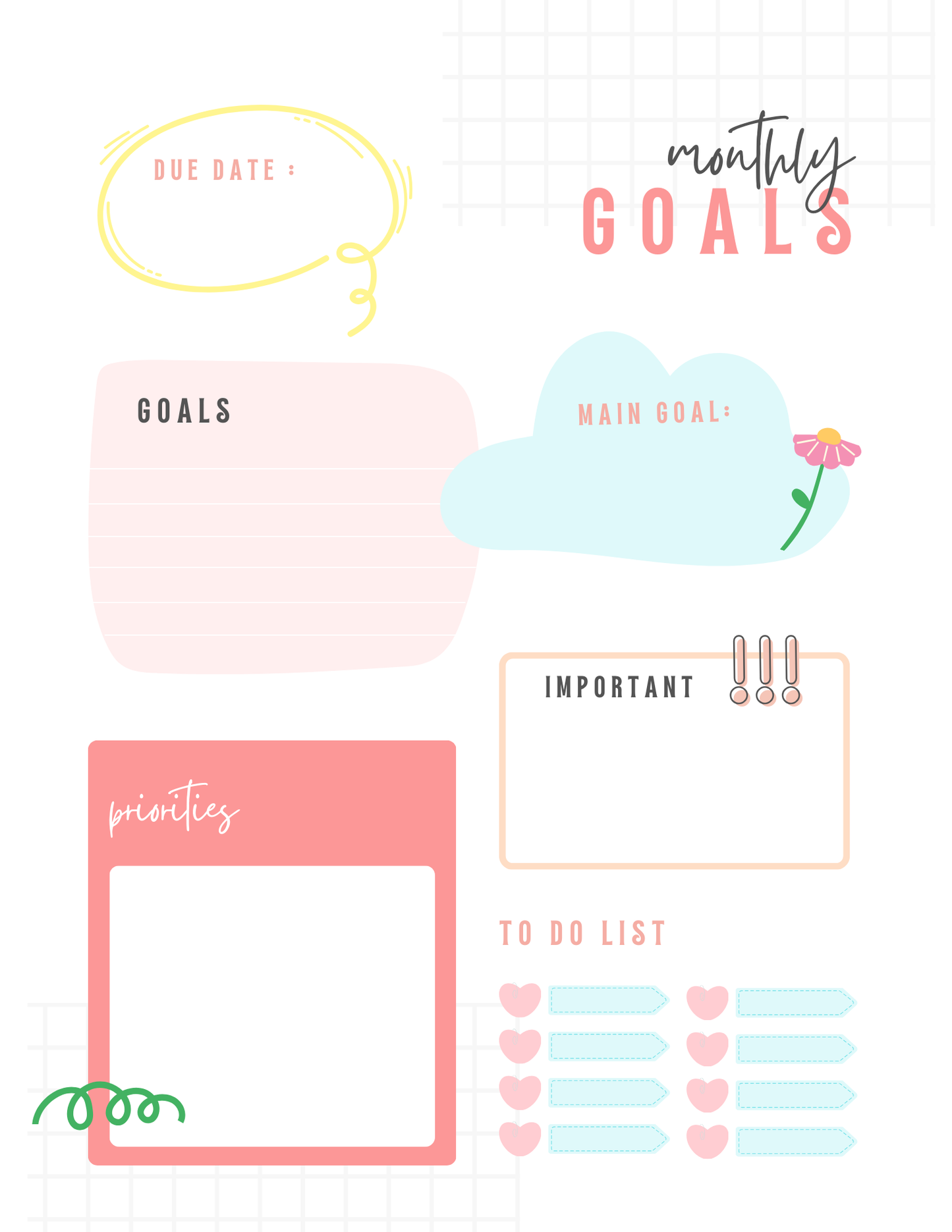 2025 Pink Floral Digital Planner: Plan with Style and Grace